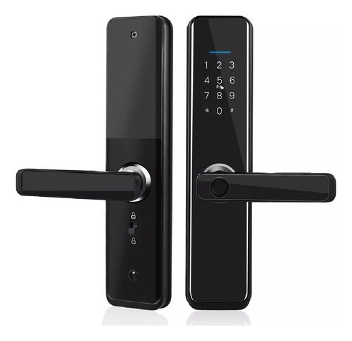 Tushop Premium Smart Lock - 5 in 1 - Fingerprint Latch 0