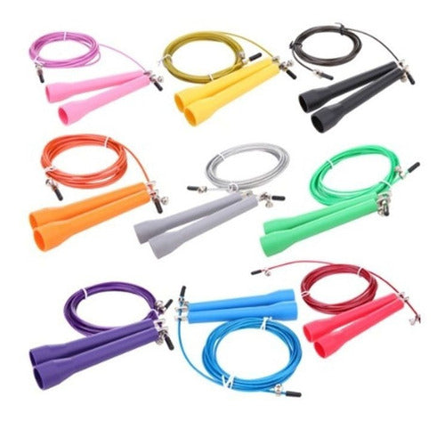 Gerszu Speed Rope Steel Cable Jump Rope for Boxing Training 0