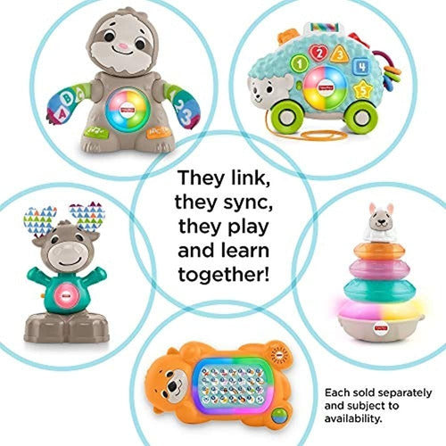 Fisher-Price Linkimals A To Z Otter - Interactive Educational Toy 3