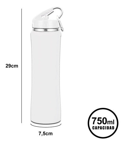 Thermal Sports Bottle 750ML with Silicone Spout 15