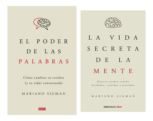 Sigman - Poder Palabras + Vida Secreta - 2 Libros Gde Y Bol 0