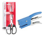 21 cm Scissors + Mini Metal Stapler Clamp 10/50 Office 0
