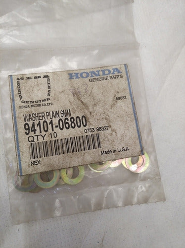 Honda Original 94101-06800 Flat Washer 6mm 1