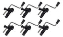 Kit 6 Clamp Suporte De Microfone Percussão Estilo Garra Lp 0