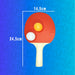 Ping Pong 2 Paletas Y 3 Pelotas Tenis De Mesa Juego Set 1