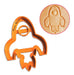 Misia Bonita Espaciales X3 - Rocket, Astronaut, Planet - Cookie Dough Cutters for Galaxy Space NASA 2