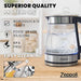 Zeppoli - Electric Glass Kettle (1.7 L) 3