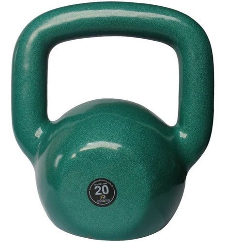 Kettlebell Emborrachado Treinamento Funcional Fitness 20,0kg 0