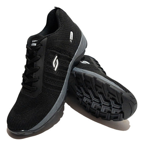 Soft Trekking Shoes Black SO1700NE 2