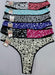 Pack of 6 Cotton Lycra Super Special Size Printed Thongs 3