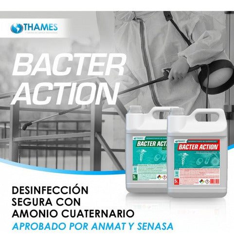 Thames Bacter Action Herbal Germ Surface Disinfectant 5L 1