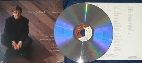 Frt Grátis Elton John Love Songs Laserdisc Japonês 0