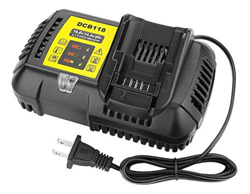 Powilling Dcb112 Dcb118 Lithium Ion Battery Charger 2