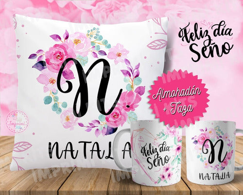 Imprimi Kits Plantillas Almohadones Y Tazas Día Del Maestro Sublimar #2 5