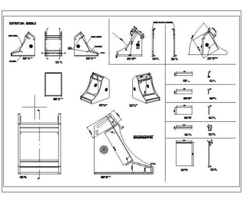 60 Modelos De Fliperama + Projeto Com Medidas Arcade 2