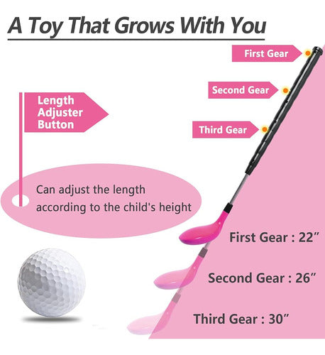 Iplay, Ilearn Girl Golf Toys Set Para 3 4 Años De Edad, Rega 4