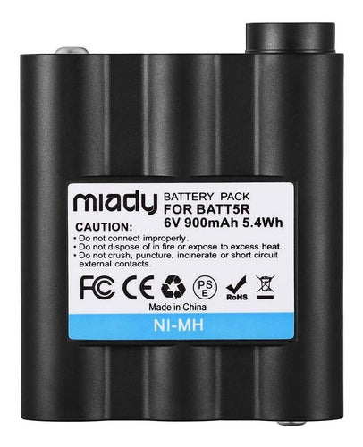 Miady Batt5r Avp7 Rechargeable Batteries for GXT Walkie Talkies 0