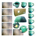 Handcrafted Ceramic Breakfast Set Gift Box Artisanal Crafted Cups Kit Kvjp063 9