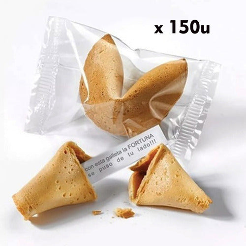 Classic Fortune Cookies x 150 pcs Vanilla Flavor 0