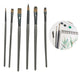 Pack De 6 Pinceles Artisticos -painting Brush - Combinado 0