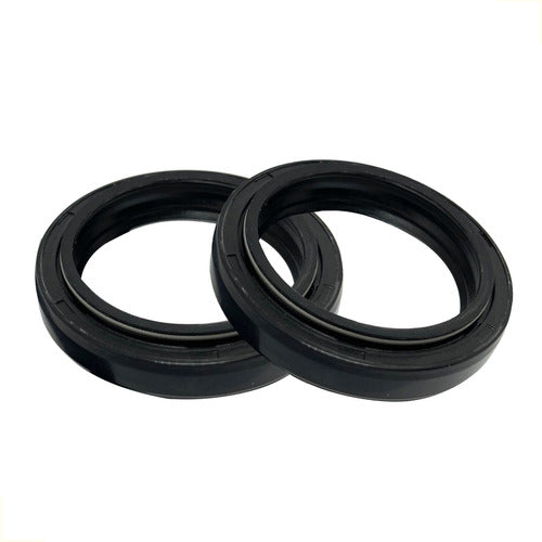 Pair of Front Fork Suspension Seals for Yamaha YS 250 Fazer 0