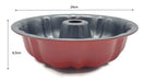 Arribo Non-Stick Savarin Flan Mold 24 cm 5