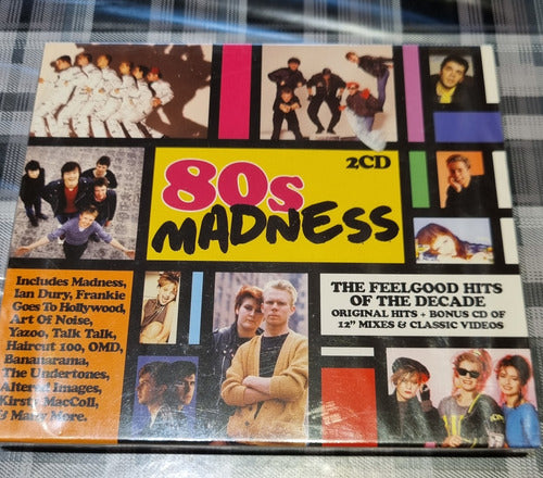 80s Madness - Compilado Pop C/Remixes 2CDs Impor #cdspaternal 0