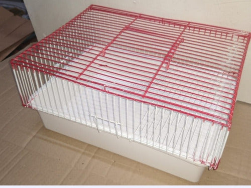 Hamster Cage with Removable Tray for Hygiene, Sturdy 1