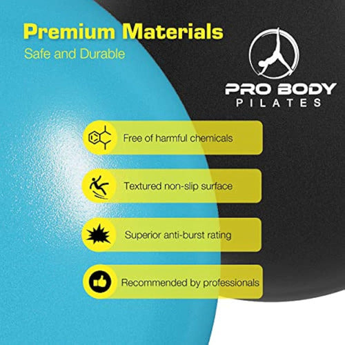 Probody Pilates Mini Exercise Ball - Small Exercise Ball 2