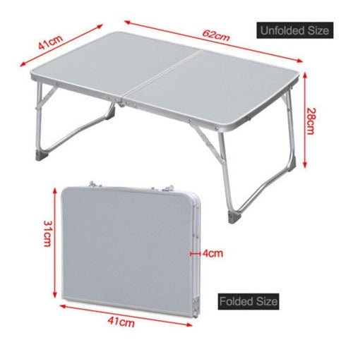 Portátil Plegable Tabla Del Ordenador Portátil Escritorio So 4