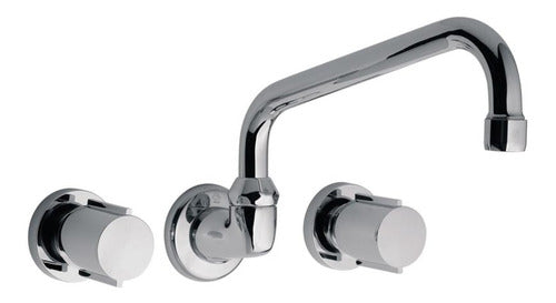FV California Kitchen Wall Faucet with High Spout 0