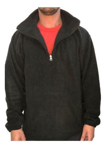 Premium Half-Zip Polar Sweatshirt 0