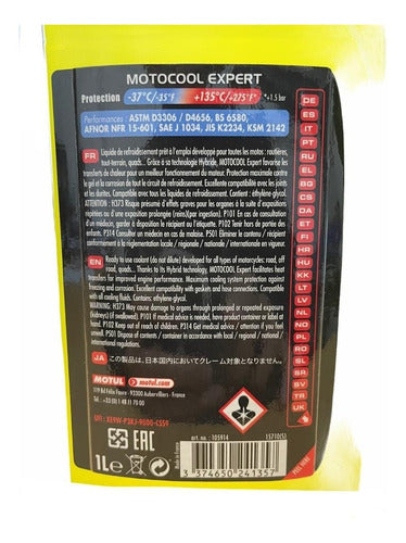 Motul Inugel Expert Avant Motorcycle Refrigerant Liquid 2