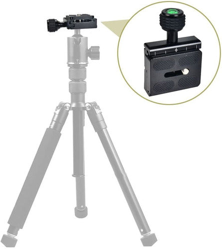 Utebit Aluminum QR Clamp Adapter for Tripod 1