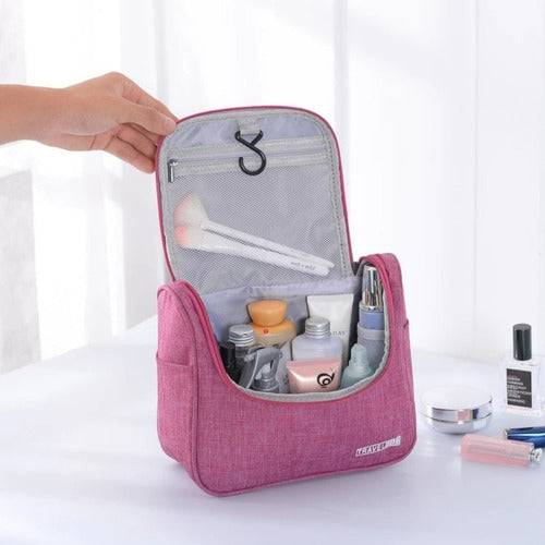 Travel Makeup Organizer Cosmetics Bag Toiletry Case Waterproof Portable 44