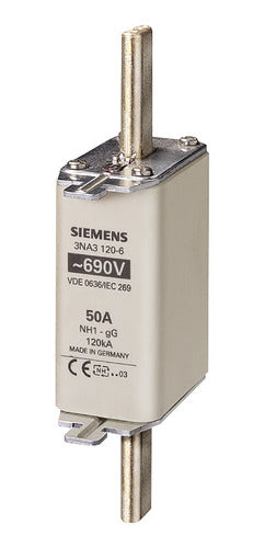 Siemens NH Fuse 500VCA 120kA In: 160A 0