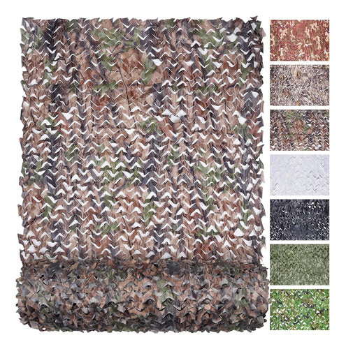 Flyego Camo Bionic Camouflage Net 1.5x6m for Home Hunting 0