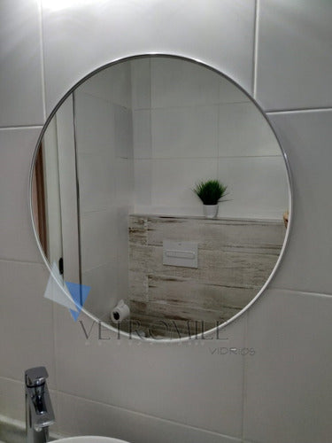 Vetromile Vidrios Round Mirror 60cm with Custom Frame 6