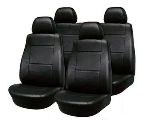 Universal Adjustable Leatherette Seat Covers for VW Gol I III Trend Voyage Power AB9 1