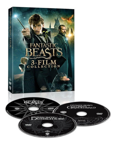 Fantastic Beasts 1-2-3, Collection of 3 DVD, Original 2