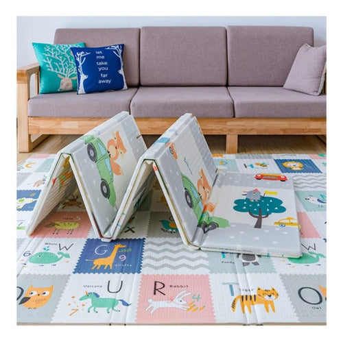 ALLTI Reversible Foldable Anti-Impact Carpet 180x150cm for Baby and Child 2