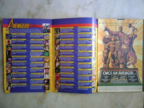 Revistas Avengers 1998c/poster Y Juggernaut C/minirevista. 2