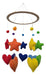 Nahuel Fulleda Montessori Baby Crib Mobile with Hearts and Stars - Handmade 0