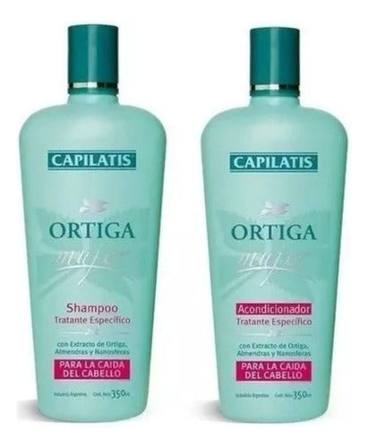 Capilatis Ortiga Women Shampoo + Conditioner 350ml Combo 0