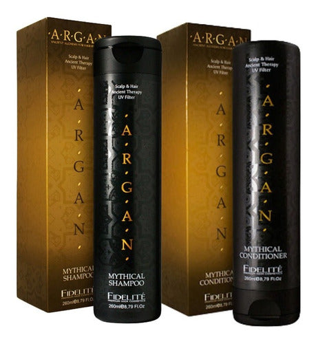 Fidelité Mythical Shampoo and Conditioner Argan x 260 ml 0