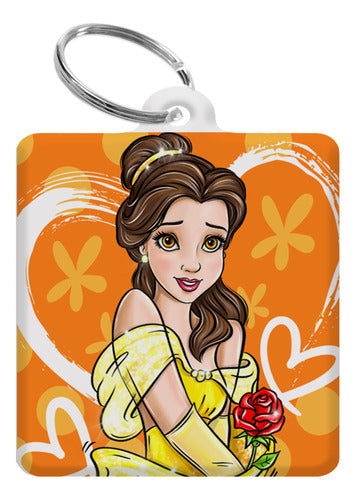 Sublismall Disney Princess Keychains for Children's Day | Bulk Pack of 20 2