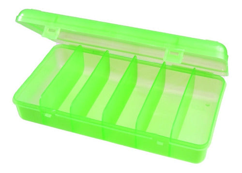 56 Plastic Organizer Box - 6 Division Fishing Drawer 3