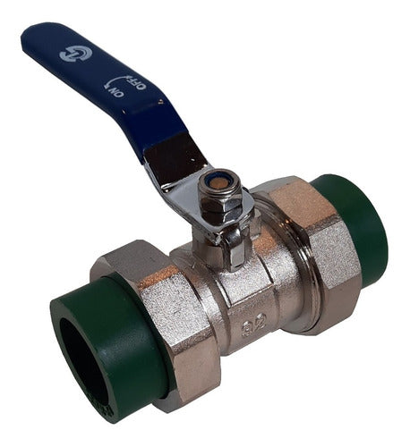 TG Plast Fusion 32mm Ball Valve with Double Union 0