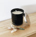 Soy Candles in Black Glass Jar with Metallic Lid 1