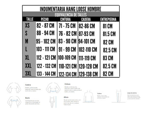 Hang Loose Men's Campera De Abrigo Cmp1064c-vmi/vermil/cuo 1